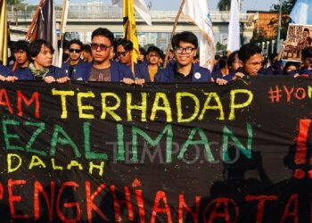 Aksi mahasiswa