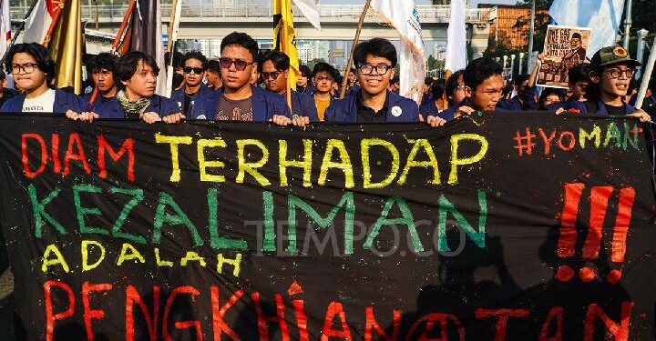 Aksi mahasiswa