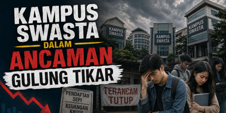 Kampus Swasta dalam Ancaman Gulung Tikar, Kenapa?