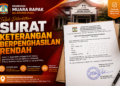 Surat keterangan berpenghasilan rendah
