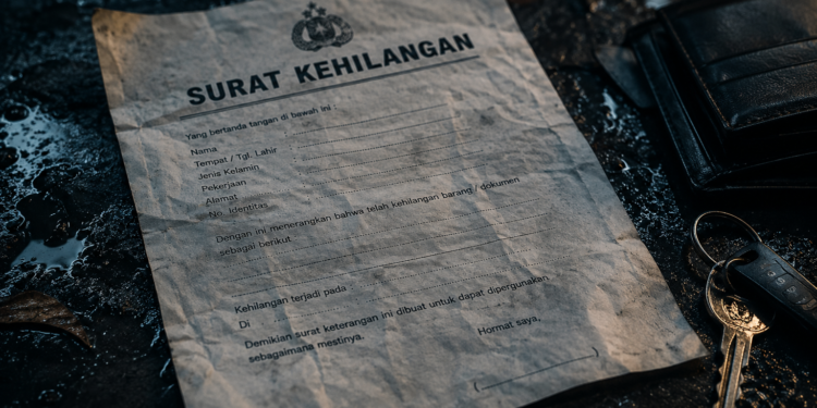 Surat kehilangan